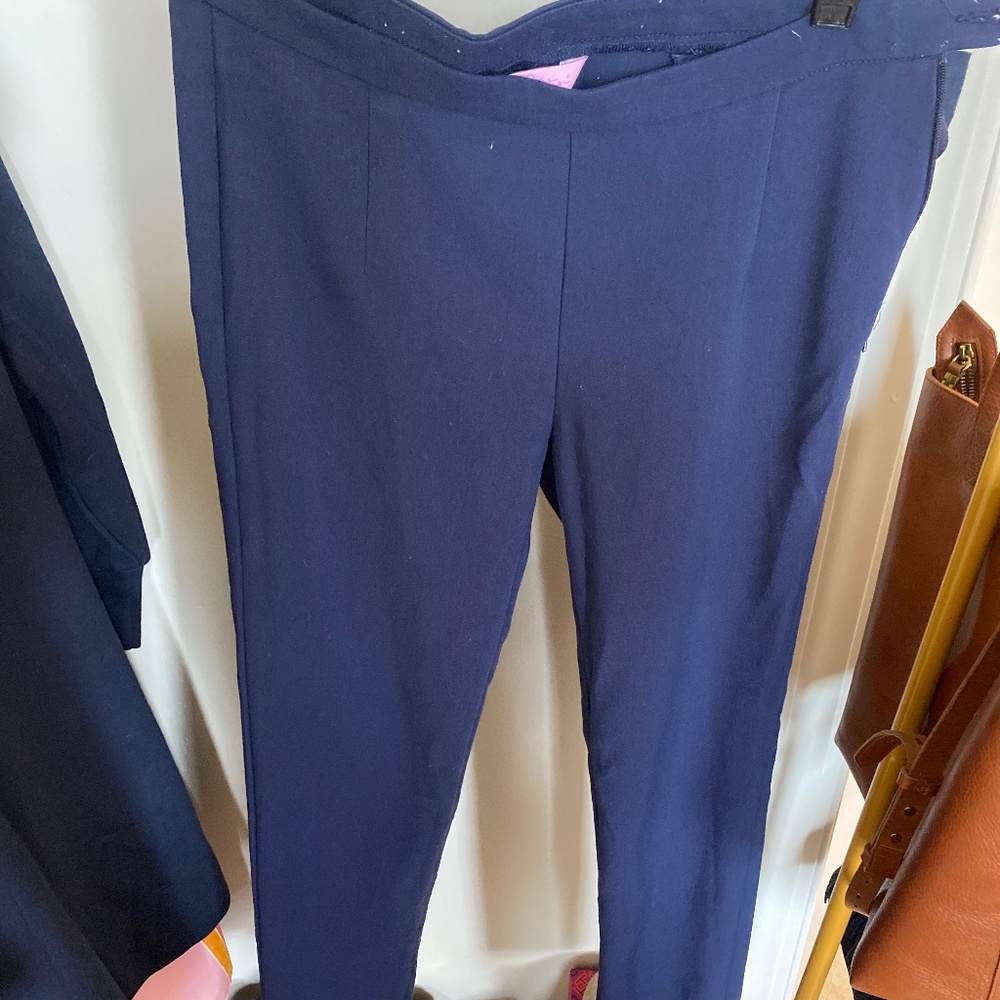 Lily Pulitzer navy skinny pants